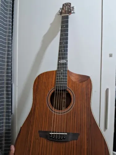Violão galaxy strinberg efeitos Chorus, Delay, Room e Hall com afinador digital