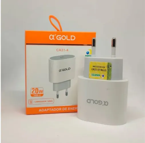 Fonte usb c 20w turbo