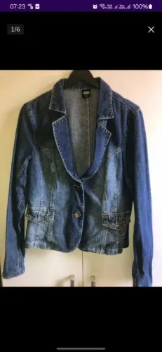 Jaqueta Jeans Feminina