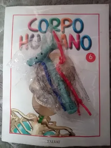 Corpo humano salvat fascículo 6 com peças