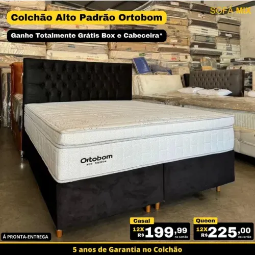 Combo Queen molas ensacadas Ortobom