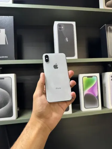 iPhone X 64 gb branco - Sem desbloqueio facial 