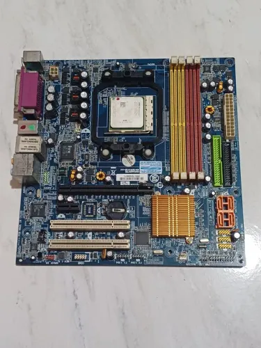 Placa mãe ddr2,com processador am2