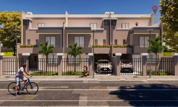Sobrado em condomínio fechado com 3 dormitórios à venda, 132 m² por R$ 600.000 - Uberaba -
