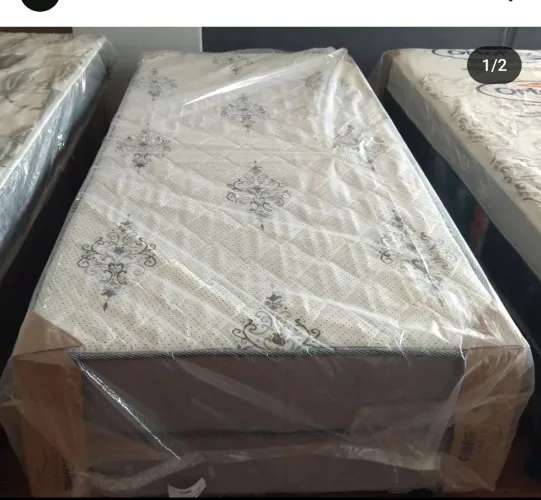 CAMA BOX SOLTEIRO ESPUMA SELADA 
