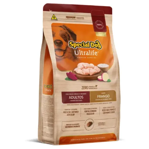 Special Dog Ultralife  Adultos Grão Médio 20kilos sem taxa de entrega em Udia