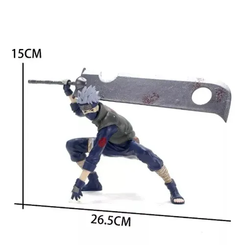 Action Figure hatake kakashi naruto com espada figura de ação boneco Naruto