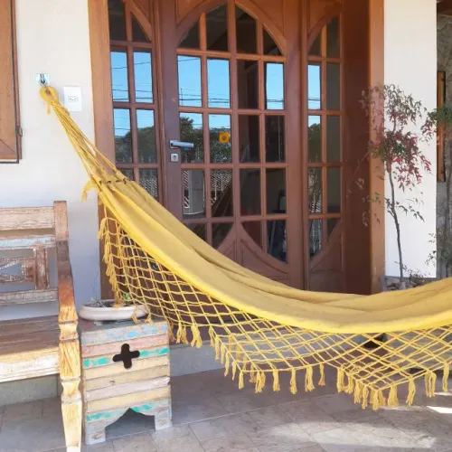 Rede de descanso dormir casal tradicional