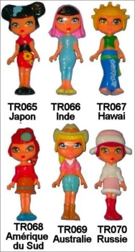 Kinder ovo Meninas do mundo