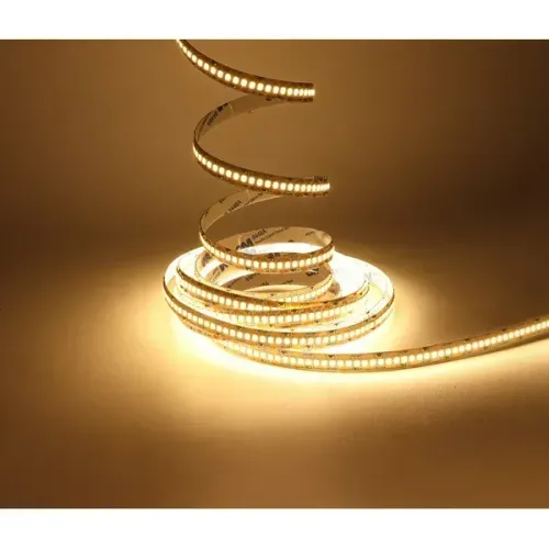 Fita LED 12V - 5m - 72W - 120 LEDs/m - 14,4W/m - 3000K (Branco Quente e Colorido)