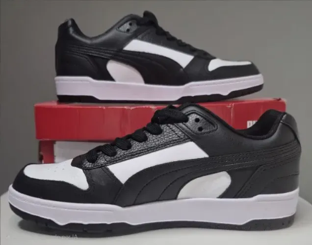 Tênis Puma RBD Game Low BDP - Preto/Branco - N 40  Novo e na caixa