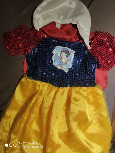 Fantasia Infantil Branca de Neve