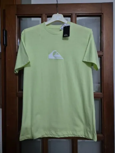 Camiseta Quiksilver M/C Mini Comp Verde Claro