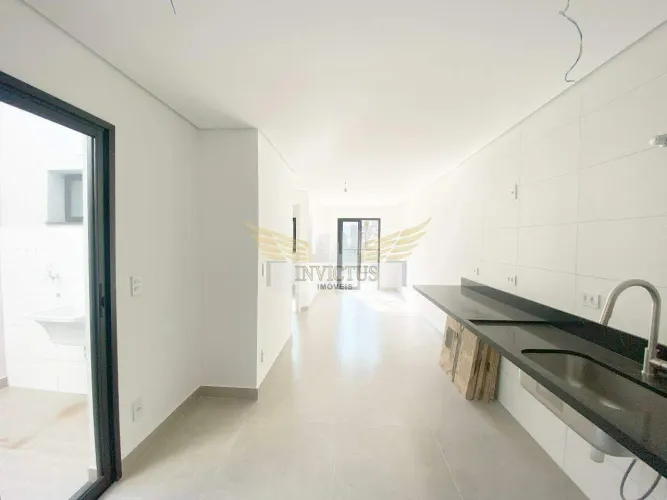 Apartamento sem Condomínio Novo com 2 Quartos para Comprar, 66m² - Jardim Pilar, Santo And
