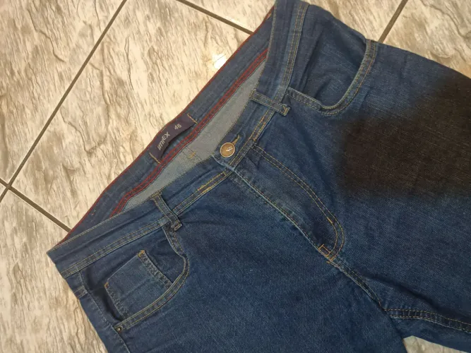 Calça jeans masculina 46