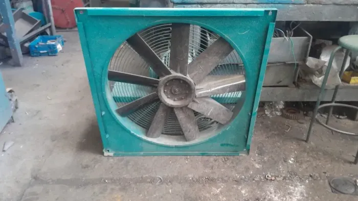 Ventilador exaustor indistrial 850 mm motor weg 2 cv 1100 rmp 220/380 voltz