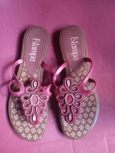 Sandália Estampa Feminino N;38