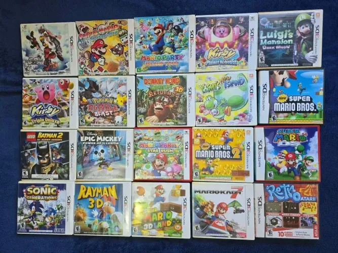 Coleção de Jogos Nintendo 3DS - (Chame no chat se quiser algum)
