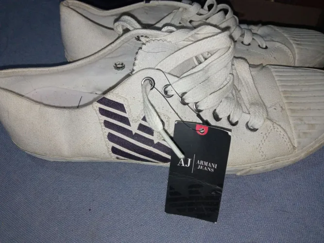 Tênis Armani Jeans Branco