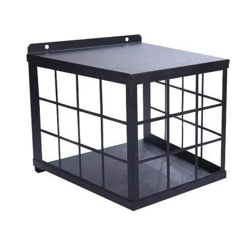 KIT GAIOLA DE PROTEÇÃO PARA CAMERAS DE CFTV, 11 BRANCA E 8 PRETA