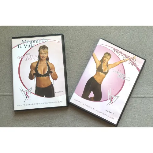 Mejorando tu vida com Gabriela Spanic - Vols. 1 & 2 - raridade - itens de colecionador