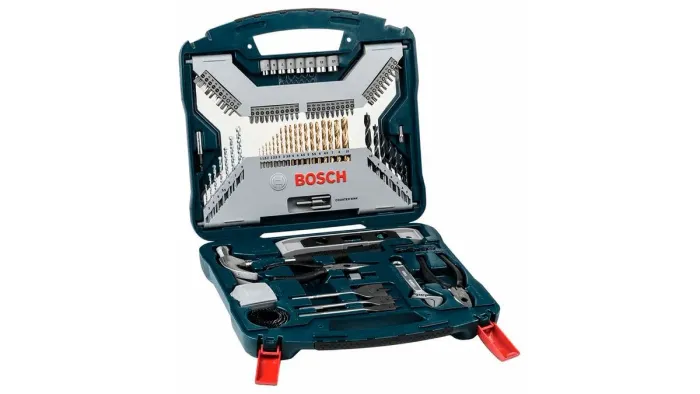 Jogo maleta ferramentas 130 peças bosch profissional  profissiow