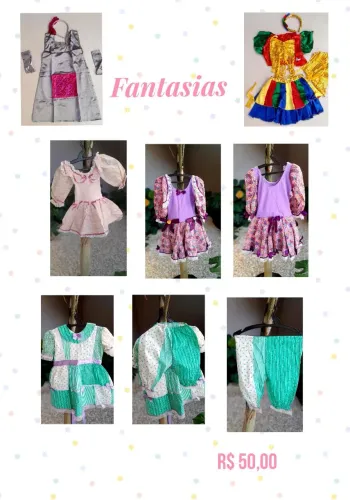 Fantasias infantis para festa