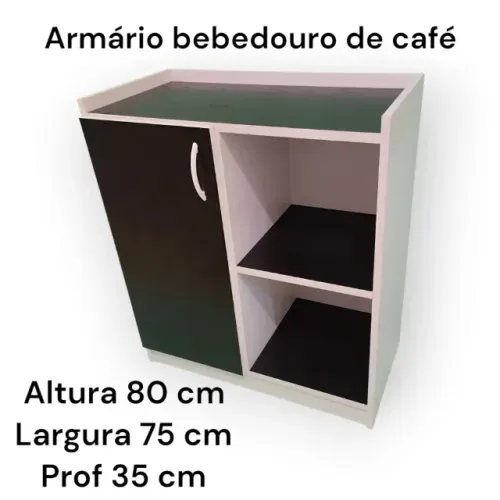 Armário para bebedouro e café 100% MDF (novo)