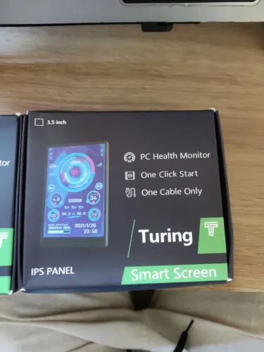 Monitoramento de Saúde do PC - Turing Smart Screen 3.5" preço unitário 