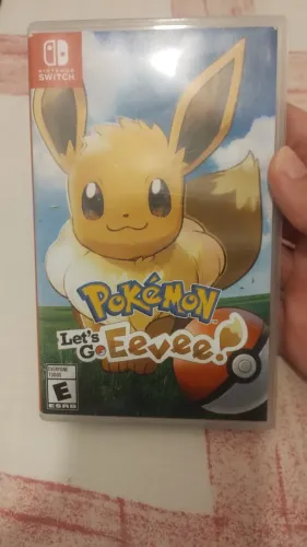 Pokémon Lets Go Eevee Nintendo Switch (só a capa)