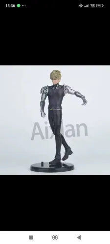 Saitama Action Figure Genos - One Punch Man zero na embalagem 