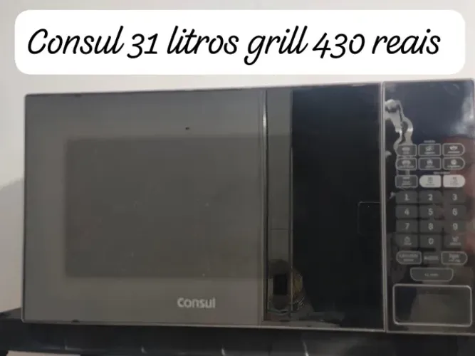 Micro-ondas Consul 30 Litros inox Função grill com garantia