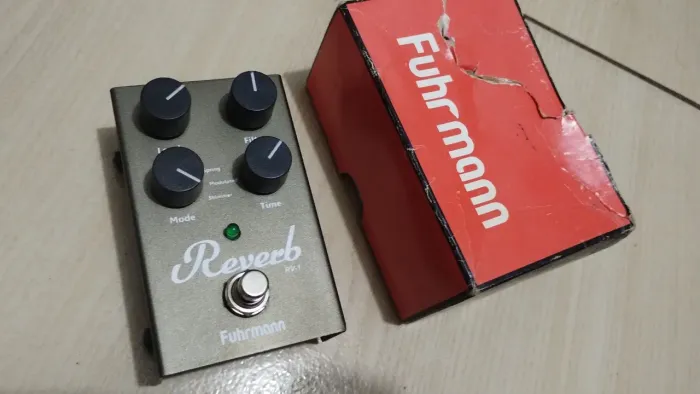 Pedal fuhrmann reverb 380 reais pra vender logo 