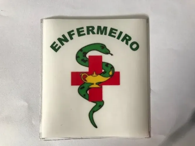 Adesivo Enfermeiro para colagem interno no vidro