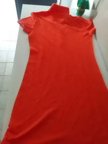 Vestido Polo laranja