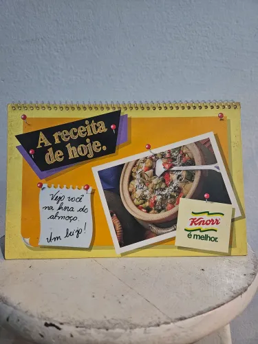 Livro - A receita de hoje - Knorr