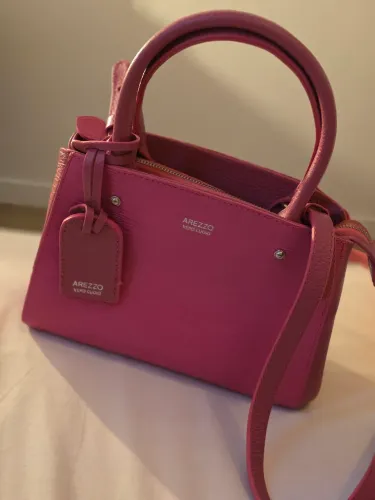 Bolsa de couro Arezzo