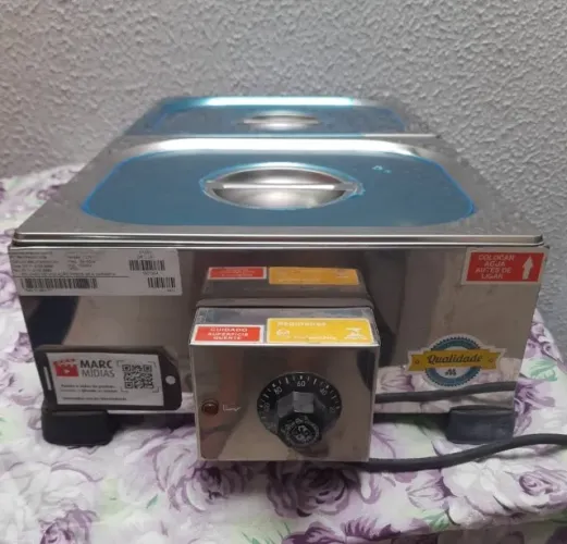 Derretedeira De Chocolate 10 Kg - 2 Cubas 5kg 110V Marchesoni