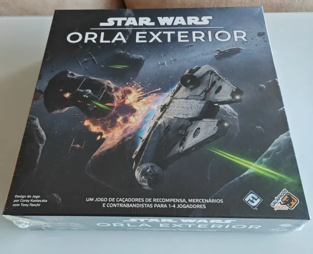 Jogo de Tabuleiro Star Wars Orla Exterior Lacrado, Galápagos Jogos.