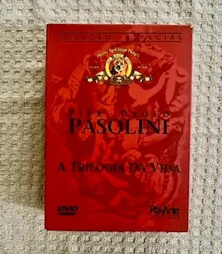DVD Triplo: A Triologia da Vida (do cineasta e poeta italiano Pier Paolo Pasolini)