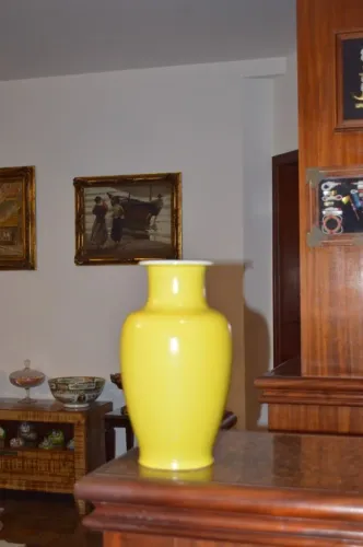 Vaso de porcelana oriental 