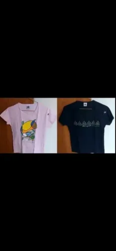 Blusas Estilo Baby Look (O PAR)