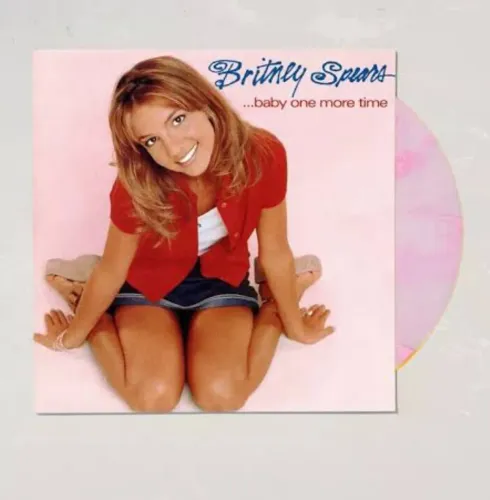 Disco de Vinil LP Britney Spears ...Baby One More Time Rosa Urban Outfitters 