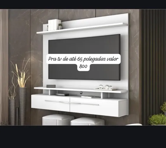 Painel para TV 65" Branco