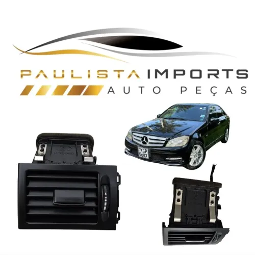 Difusor Ar Painel Mercedes C180 C200 Kompressor 2008 2009 2010 2011 2012 ( Original