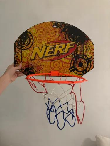 cesta de basquete nerf