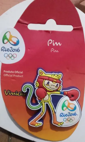Pin Vinicius e Tom - Rio 2016