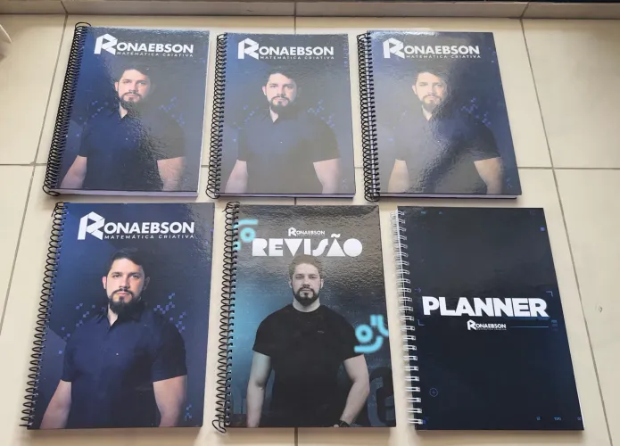 Livros coleção completa cursinho Ronaebson 2025