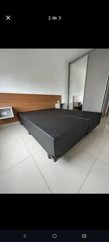 Base Box Queen no Suede R$449,99 Entrega Hoje!!!