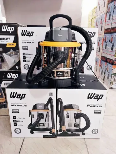 Aspirador de Pó e Água GTW INOX 20L 1900W WAP Promoção